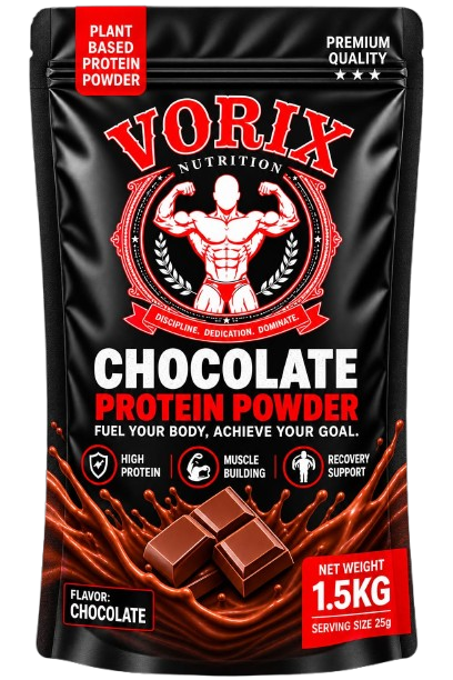 VORIX Chocolate Protein Powder 1.5KG